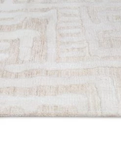 Miss Amara Trissa Beige And Ivory Abstract Tribal Runner Rug All Rugs