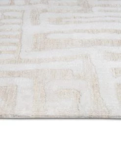 Miss Amara Trissa Beige And Ivory Abstract Tribal Rug All Rugs