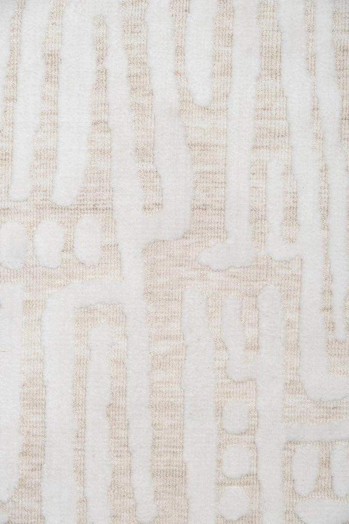 Miss Amara Trissa Beige And Ivory Abstract Tribal Rug All Rugs