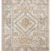 Miss Amara Tupelo Beige And Grey Tribal Medallion Rug