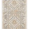 Miss Amara Tupelo Beige And Grey Tribal Medallion Runner Rug All Rugs