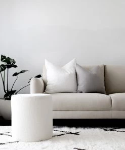 Miss Amara Tuva Ivory And Charcoal Grey Tribal Shag Rug All Rugs