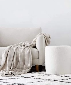 Miss Amara Tuva Ivory And Charcoal Grey Tribal Shag Rug All Rugs