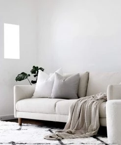 Miss Amara Tuva Ivory And Charcoal Grey Tribal Shag Rug All Rugs