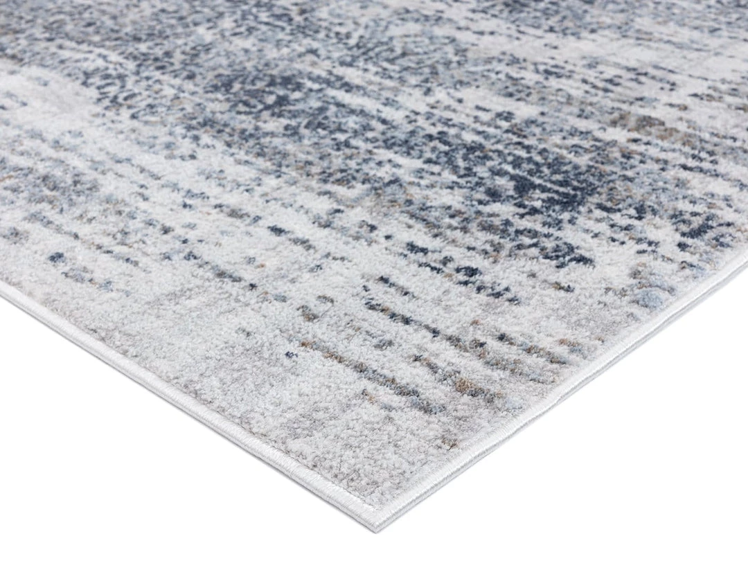 Miss Amara All Rugs Ulyana Blue And Beige Faded Transitional Rug