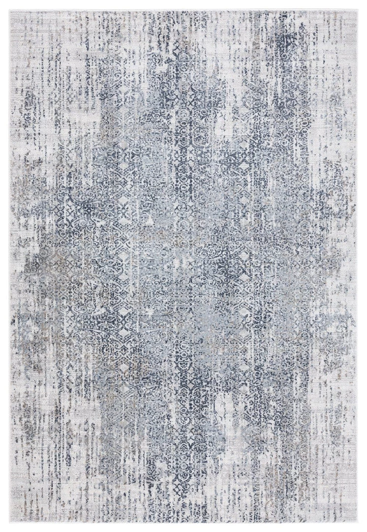 Miss Amara All Rugs Ulyana Blue And Beige Faded Transitional Rug
