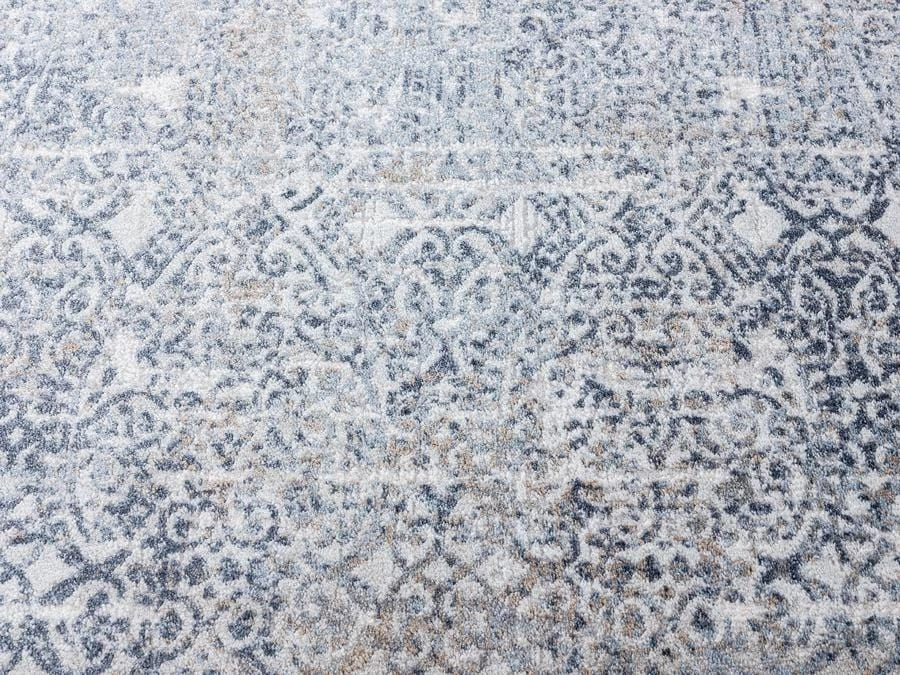 Miss Amara All Rugs Ulyana Blue And Beige Faded Transitional Rug