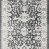 Miss Amara All Rugs Vada Cream Ivory And Grey Traditional Medallion Floral Rug