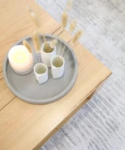 Miss Amara Valerie Ivory And Grey Distressed Tribal Rug