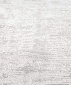 Miss Amara Valerie Ivory And Grey Distressed Tribal Rug