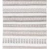 Miss Amara All Rugs Violetta Beige & Grey Tribal Indoor Outdoor PET Runner Rug