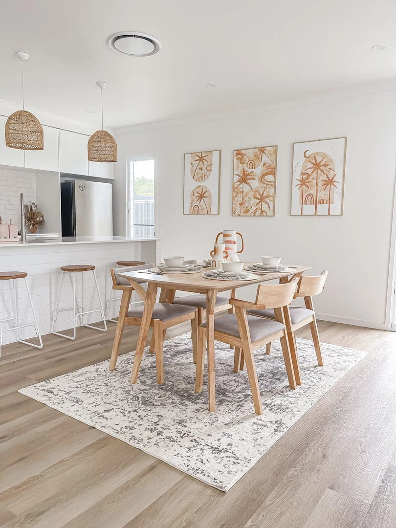 Miss Amara Yelina Cream And Grey Distressed Washable Rug All Rugs