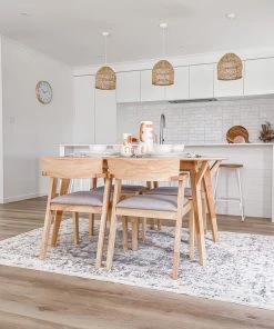 Miss Amara Yelina Cream And Grey Distressed Washable Rug All Rugs