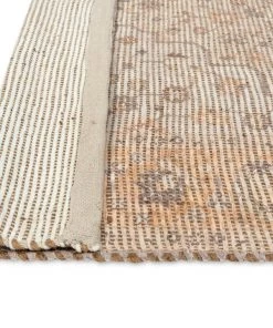 Miss Amara Yulia Orange Peach And Pink Floral Distressed Rug All Rugs