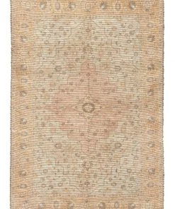Miss Amara Yulia Orange Peach And Pink Floral Distressed Rug All Rugs