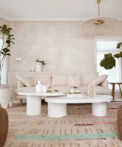 Miss Amara Zahari Pink And Green Abstract Tribal Wool Rug All Rugs