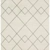 Miss Amara All Rugs Zane Ivory Tribal Pattern Wool Rug
