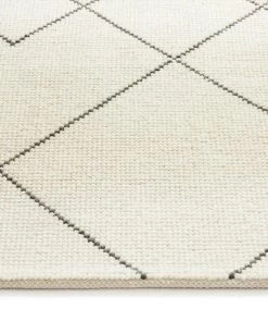 Miss Amara All Rugs Zane Ivory Tribal Pattern Wool Rug