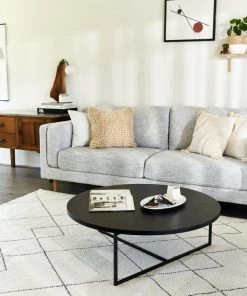 Miss Amara All Rugs Zane Ivory Tribal Pattern Wool Rug