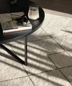 Miss Amara All Rugs Zane Ivory Tribal Pattern Wool Rug