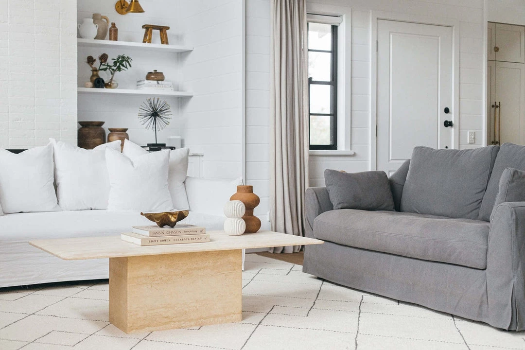 Miss Amara All Rugs Zane Ivory Tribal Pattern Wool Rug