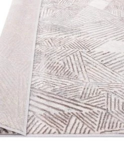 Miss Amara Zenia Brown Grey And Ivory Distressed Tribal Rug All Rugs