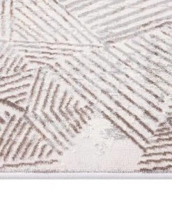 Miss Amara Zenia Brown Grey And Ivory Distressed Tribal Rug All Rugs